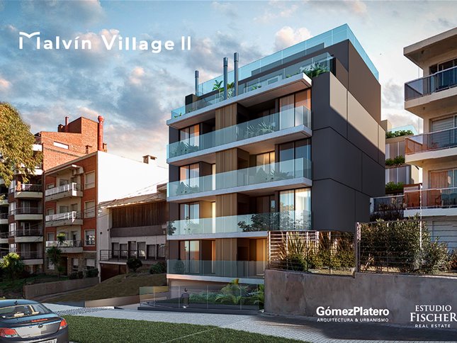 Apartamento de 2 dormitorios en Malvin