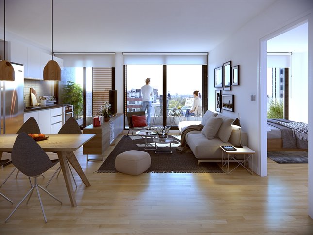 Apartamento de 1 dormitorio en cordón