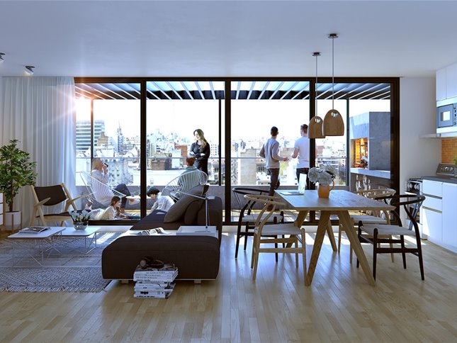 Apartamento de 2 dormitorios en cordón