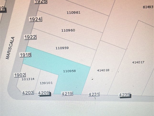 Av. Italia  frente a Plaza Italia padrón único todo destino