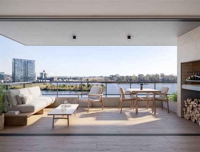 Apartamento de 1 dormitorio en parque de carrasco