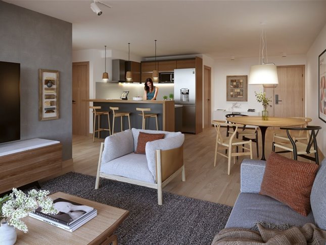 Apartamento de 1 dormitorio en pocitos
