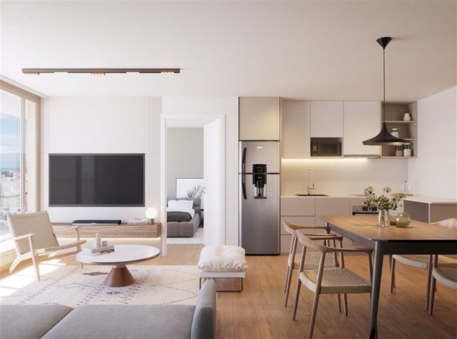 Apartamento de 1 dormitorio en venta
