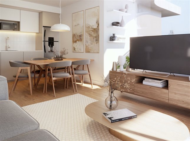 Apartamento de 2 dormitorios en venta