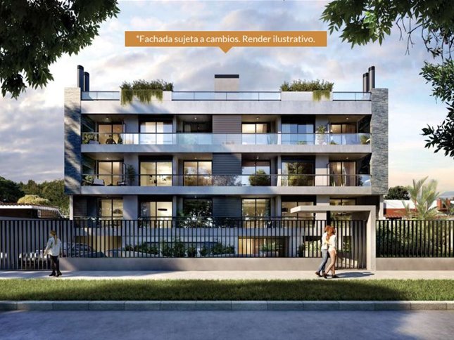 Apartamento de 2 dormitorios con patio en venta