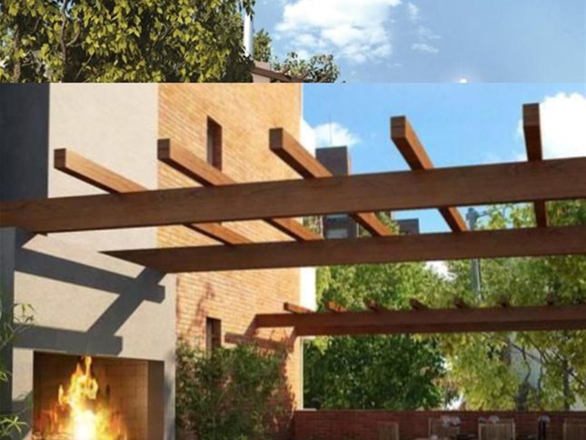 Pent House terraza con parrillero a  metros de Suarez