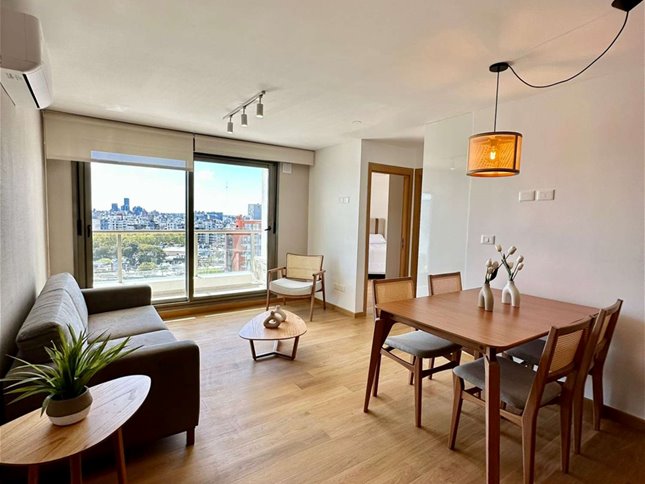 Apartamento en alquiler en Punta Carretas de 1 dormitorio con muebles