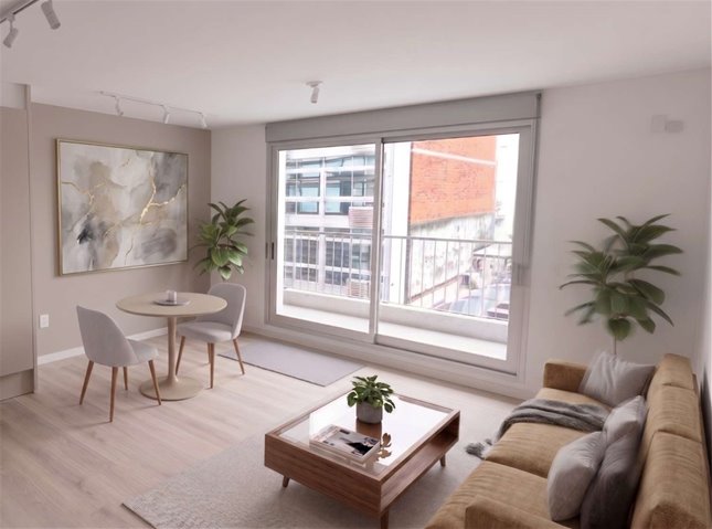 Apartamento a estrenar de un dormitorio, en Cordon, sobre la calle Arenal grande