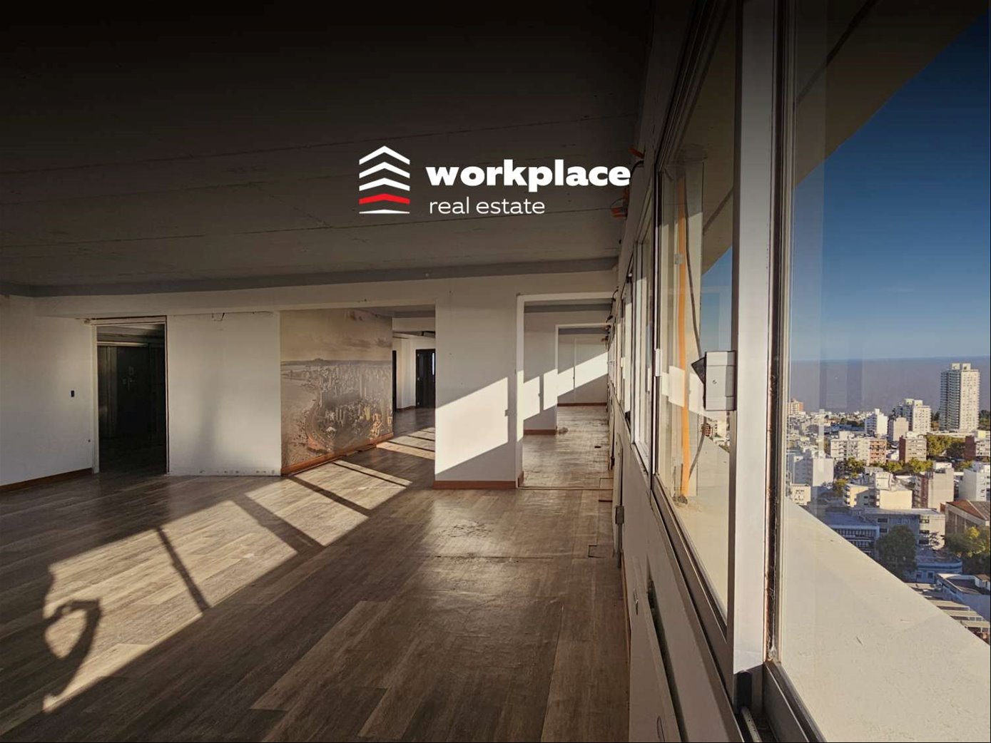ALQUILER - OFICINA CORDON, 18 DE JULIO - EDIFICIO CORPORATIVO PRIMER NIVEL - VISTA PANORAMICA UNICA EN MONTEVIDEO