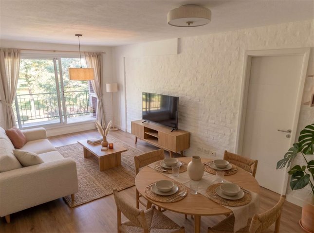Apartamento de 2 dormitorios en Haras del Lago
