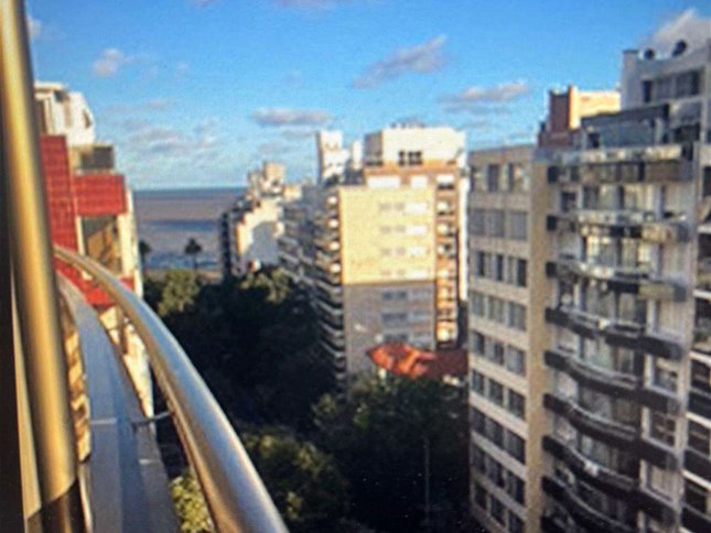 Vendo Monoambiente al frente con  placard y balcon.