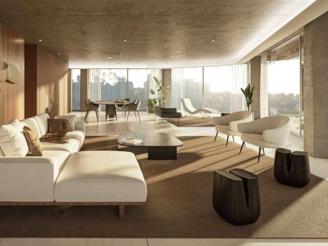 Apartamento de 3 dormitorios con estudio y 3 garajes