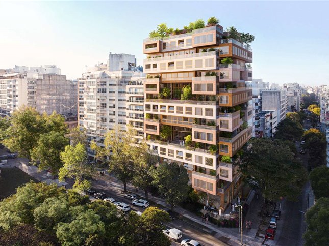 Apartamento de 3 dormitorios con balcón y parrillero en Punta Carretas