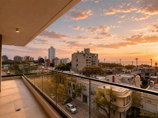 Apartamento de 1 dormitorio amoblado a estrenar en Parque Rodó