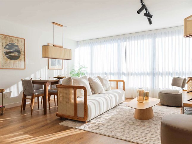 Apartamento de 2 dormitorio con terraza en Pocitos