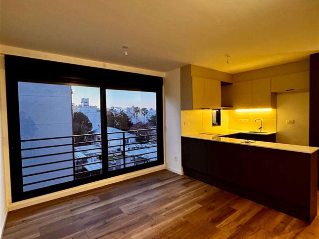 Apartamento de 1 dormitorio con terraza en Cuore Pocitos