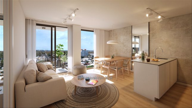 LA BLANQUEADA Venta Apartamento 1 Dormitorio con terrazas, muy luminoso, vistas despejadas, Barbacoa con parrillero, Beneficios fiscales por Ley de Vivienda Promovida - foto 2