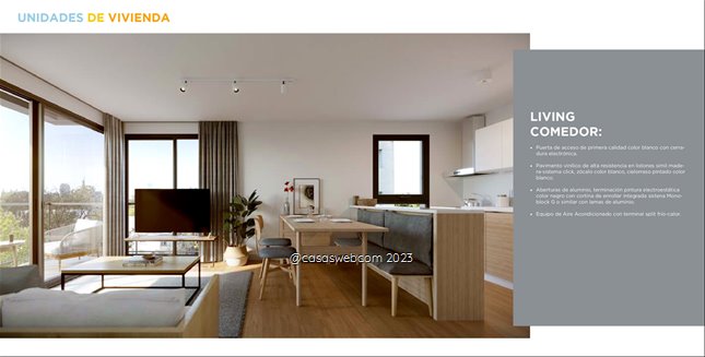 TRES CRUCES Edificio FLOW, Venta Apartamento 1 Dormitorio, Finas terminaciones, terrazas, vistas despejadas, AMENITIES: Barbacoa con parrillero, Beneficios fiscales Ley de vivienda promovida - foto 4