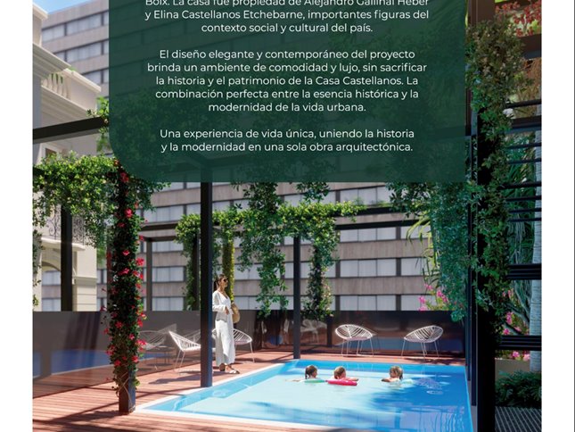 POCITOS Venta Apartamento 1 Dormitorio a 1 cuadra y media de la Rambla, muy luminoso, vistas despejadas, finas terminaciones, AMENITIES: Barbacoa, Piscina climatizada - foto 3