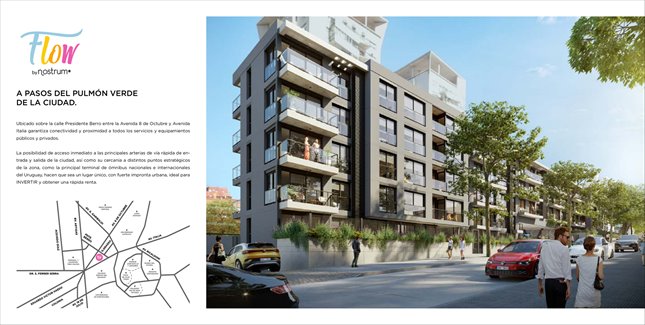 LA BLANQUEADA Venta apartamento 1 Dormitorio Terrazas - foto 2