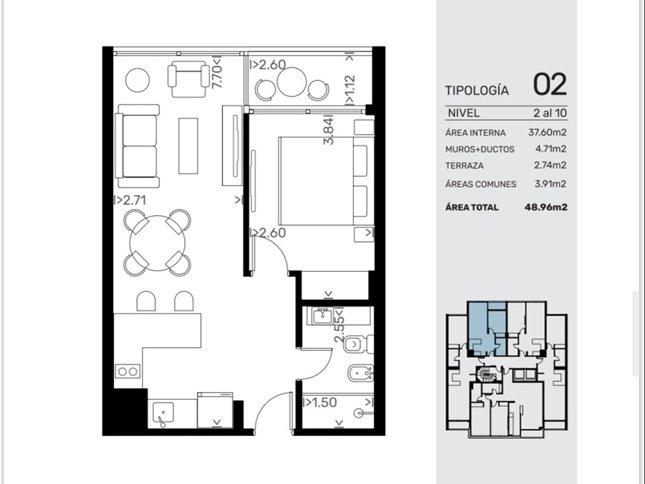 Estrene dic 2026 1 DORM  49 M2 - foto 2