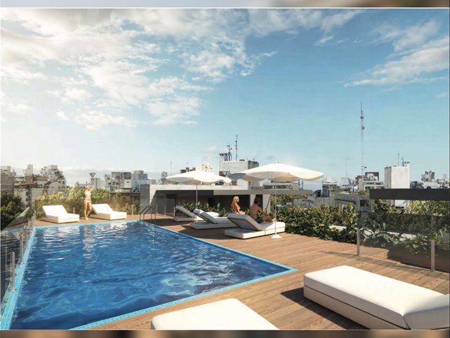 BUCEO Pre Venta Apartamento 1 Dormitorio, terrazas, muy luminoso, finas terminaciones, AMENITIES: Piscina, Solarium, 2 Barbacoas con parrillero, Cowork, Gimnasio, Laundry - foto 4