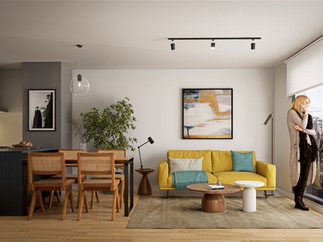 Apartamento en venta de 2 dormitorios en cordón - foto 3