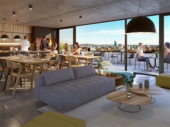 Apartamento de 1 dormitorio en cordón - foto 7