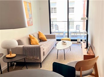 Venta de apartamentos de 1 dormitorio con renta
