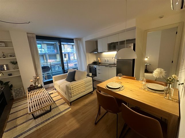 CENTRO MASMIO PLAZA Venta Apartamento 1 Dormitorio en 1er piso al frente con terrazas, AMENITIES: Barbacoa, Parrillero, Gimnasio, Cowork, Laundry, Beneficios fiscales Ley vivienda promovida - foto 3