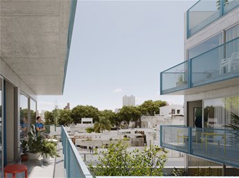 Monoambiente con terraza en Palermo