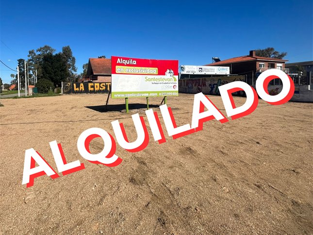 *** ALQUILADO **** GRAN TERRENO ESQUINA EN ALQUILER Solymar Ciudad de la Costa - foto 2