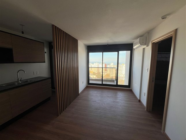 APARTAMENTO A ESTRENAR, UN DORMITORIO, GRAN VISTA AL MAR, A UNA CUADRA DE LA PLAYA. - foto 3