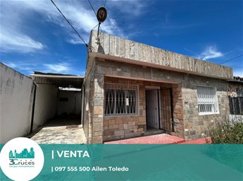 VENTA!! ¡CASA DE 2 DORMITORIOS + CONSTRUCCIÓN AL FONDO (POSIBLE APTO O BARBACOA) Y COCHERA! VILLA ESPAÑOLA
