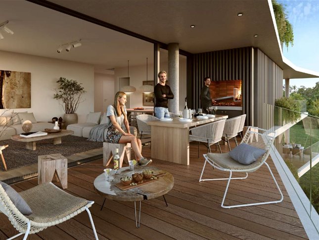 CARRASCO NORTE Proyecto Sky Polo Pre Venta Apartamento Penthouse 2 Dormitorios, amplias terrazas con parrillero, vistas despejadas, finas terminaciones, AMENITIES: Piscina abierta, Barbacoa - foto 4