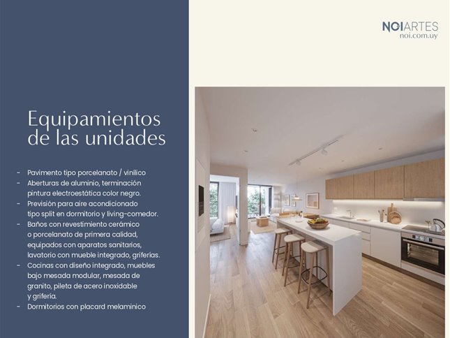 CENTRO Venta Apartamento 1 Dormitorio y medio al frente con terrazas, Barbacoa con parrillero, Cowork, Beneficios fiscales por Ley de vivienda promovida, Entrega: Abril 2026 - foto 4