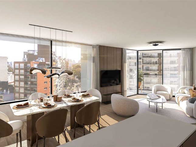 POCITOS Oportunidad! Pre Venta Apartamento 1 Dormitorio a 1 cuadra de la Rambla, AMENITIES: Barbacoa con parrillero, Gimnasio, Cowork, Entrega: Noviembre 2028 - foto 4