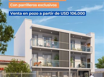 Se venden Apartamentos en el pozo en Buceo, hermoso proyecto de Arquitectos, para vivir o invertir con una alta rentabilidad