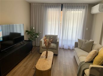 Venta de apartamento de 1 dormitorio en el barrio Cordón Sur. A estrenar.