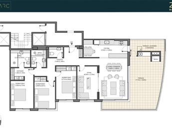 Apartamento en Carrasco Barrios con Seguridad