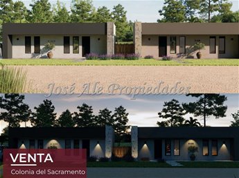 EN VENTA 2 CASAS EN POZO DE 2 DORMITORIOS, EN EL GENERAL COLONIA.