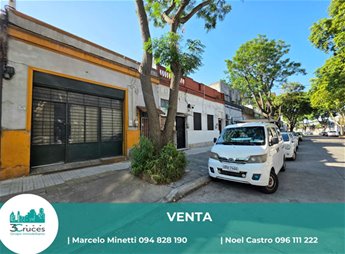 ATENCION INVERSORES! PADRON CON CASA DE 2 DORM CON FONDO EXCLUSIVO + CASA DE 1 DORM CON LOCAL AL FTE C/ACCESO PARA VEHICULO! JACINTO VERA!