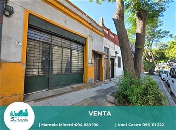 VENTA! LOCAL/VIVIENDA AL FRENTE! 1 DORMITORIO! ACCESO PARA VEHICULO! JACINTO VERA!