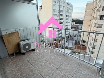 ALQUILER MONOAMBIENTE AL CONTRA FRENTE CON BALCÓN EN POCITOS
