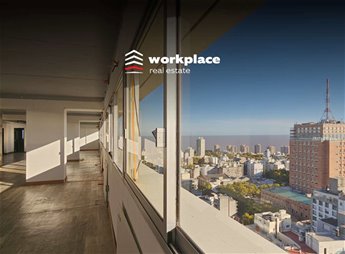 ALQUILER - OFICINA CORDON, 18 DE JULIO - EDIFICIO CORPORATIVO PRIMER NIVEL - VISTA PANORAMICA UNICA EN MONTEVIDEO