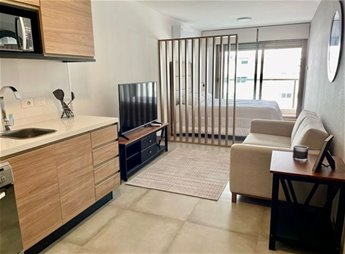 Alquiler Apartamento Pocitos Monoambiente 1 Baño Muebles