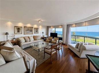 Exclusivo apartamento en alquiler en primera línea de la rambla de Pocitos equipado