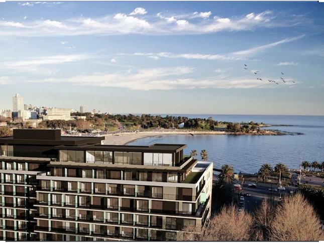 PARQUE RODO Venta Oficina a estrenar al frente, vista a la Rambla, muy luminosa, finas terminaciones, AMENITIES: Cowork, Barbacoa, Gimnasio, Piscina - foto 1