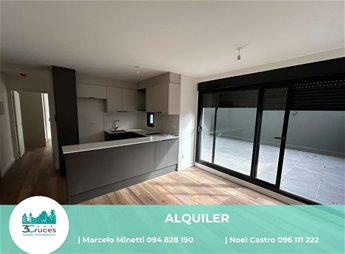 ALQUILER | 1 Dormitorio + Patio Exclusivo + Garage | Piscina y Gimnasio! Pocitos!