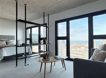En venta monoambiente con terraza en centro